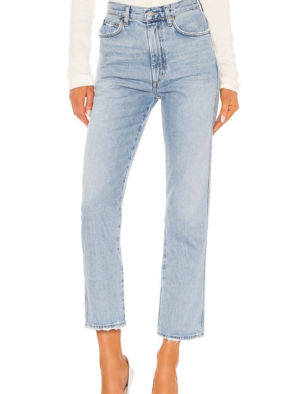 Women’s Pinch Waist High rise jeans